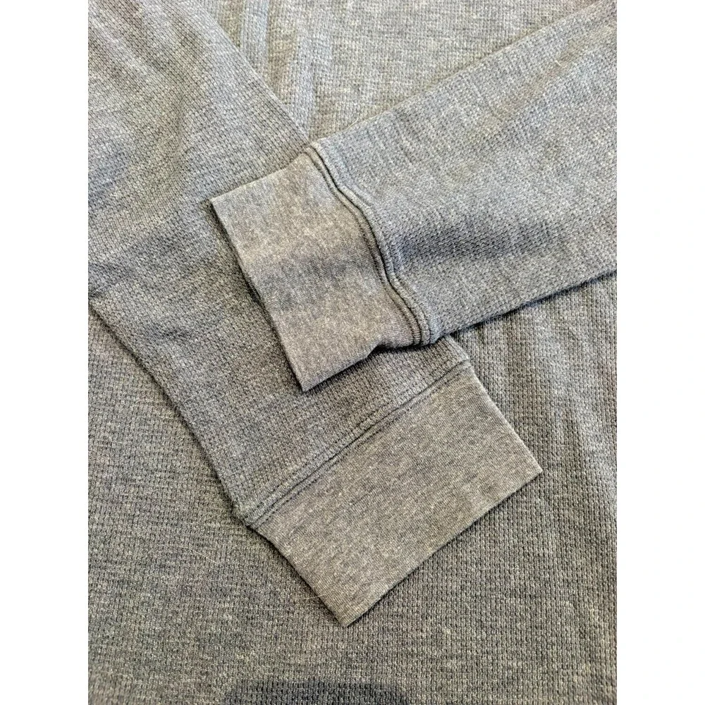 Oakley Shirt Men's 2XL XXL  Long Sleeve Tee T-Shirt Gray Blue Cotton Polyester - Picture 10 of 10